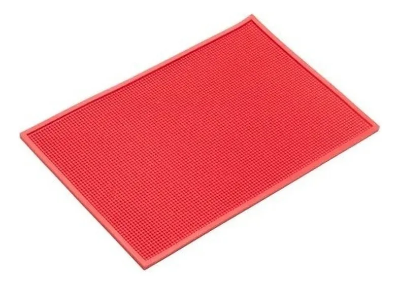 Alfombra Roja Lisa 41x21